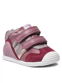 Buty dla dziewczynek - Biomecanics Sneakersy 211125 Różowy - grafika 1