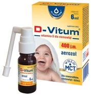 Witaminy i minerały - OLEOFARM D-vitum witamina d dla niemowląt aerozol 6 ml - miniaturka - grafika 1