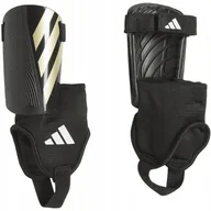 Piłka nożna - Ochraniacze piłkarskie adidas Tiro Match Club Junior czarne IP3996 M - miniaturka - grafika 1