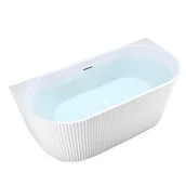 Wanny - Wanna wolnostojąca przyścienna korek biały 170 cm Carlo Led Hydrosan - miniaturka - grafika 1