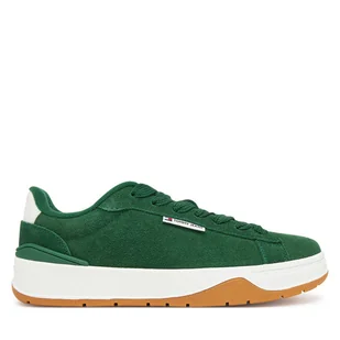 Sneakersy Tommy Jeans Tjw Skate Sneaker EN0EN02737 Zielony - Sneakersy damskie - miniaturka - grafika 1