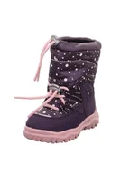 Śniegowce damskie - Superfit Chłopięce dziewczęce Husky + ciepła podszewka Gore-Tex śniegowce, fioletowe/różowe 8500, 20 EU, Fioletowy różowy 8500, 20 EU - miniaturka - grafika 1