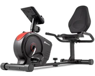 Rowery treningowe - Rower leżący z sensorami pulsu poziomy stacjonarny - miniaturka - grafika 1