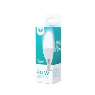 Żarówka LED E14 C37 6W 230V 3000K 480lm Forever Light - Żarówki LED - miniaturka - grafika 1