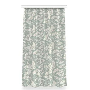 Klasyczna zasłona kolory wzór 150x280 Tapeta retro, Fabricsy - Zasłony - miniaturka - grafika 1