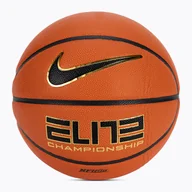 Koszykówka - Piłka do koszykówki Nike Elite Championship 8P 2.0 Deflated amber/black/metallic gold rozmiar 6 - miniaturka - grafika 1