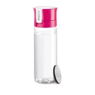 Butelki filtrujące - BRITA Fill & Go butelka-różowa 0.6l + 4 wkłady filtrujące - miniaturka - grafika 1