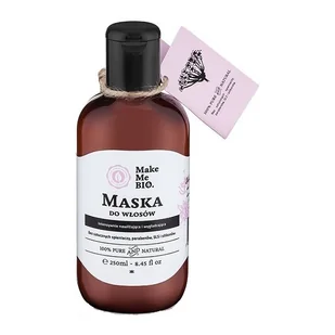 Make Me Bio Intensywnie nawilżająca i wygładzająca maska do włosów 250 ml - Maski do włosów - miniaturka - grafika 2