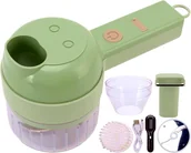 Szatkownice - Elektryczna Szatkownica Do Warzyw Siekacz Owoców Rozdrabniacz Elektryczny - miniaturka - grafika 1