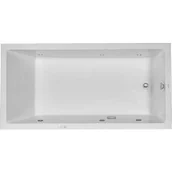 Wanny z hydromasażem - DURAVIT 760050000JS1000 DURAVIT 760050000JS1000 Wanna z hydrom Starck 1800x900mm with 1 backrest slope - miniaturka - grafika 1