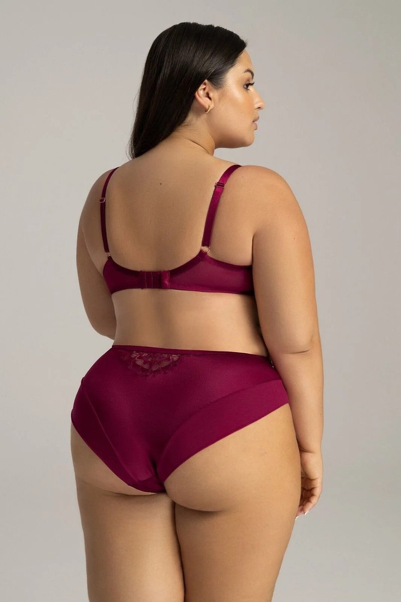 Ava Lingerie Figi Chanti 2149 L Bordowy