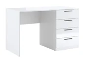 Biurka - Elior Białe skandynawskie biurko z szufladami E7-D41 - miniaturka - grafika 1