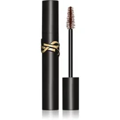 Tusze do rzęs - Yves Saint Laurent Lash Clash Extreme Volume Mascara nadający ekstremalnej objętości tusz do rzęs 02 Brown 8ml - miniaturka - grafika 1