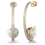 Kolczyki - Kolczyki Guess JUBE04 452JW Złoty - miniaturka - grafika 1