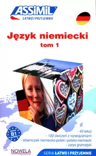 Język niemiecki łatwo i przyjemnie + zawartość online - Książki obcojęzyczne do nauki języków - miniaturka - grafika 1