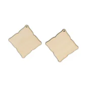 Dekoratorstwo - EKO-DECO, kolczyki, ozdobne romby - miniaturka - grafika 1