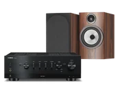 Zestawy stereo - Yamaha R-N800A (czarny) + 706 S3 (mokka) - miniaturka - grafika 1