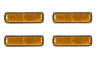 Lampki rowerowe - Cube rfr RFR Zestaw odblasków na pedały, orange 2020 Światła boczne i odblaski 136920000 - miniaturka - grafika 1