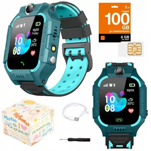 ZeeTech Q19 Niebieski - Smartwatch - miniaturka - grafika 2