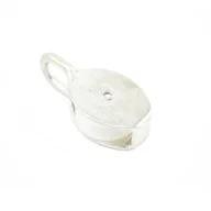 Haki, szakle i karabinki - Bloczek do lin pojedynczy 40 mm ANDPOL - miniaturka - grafika 1