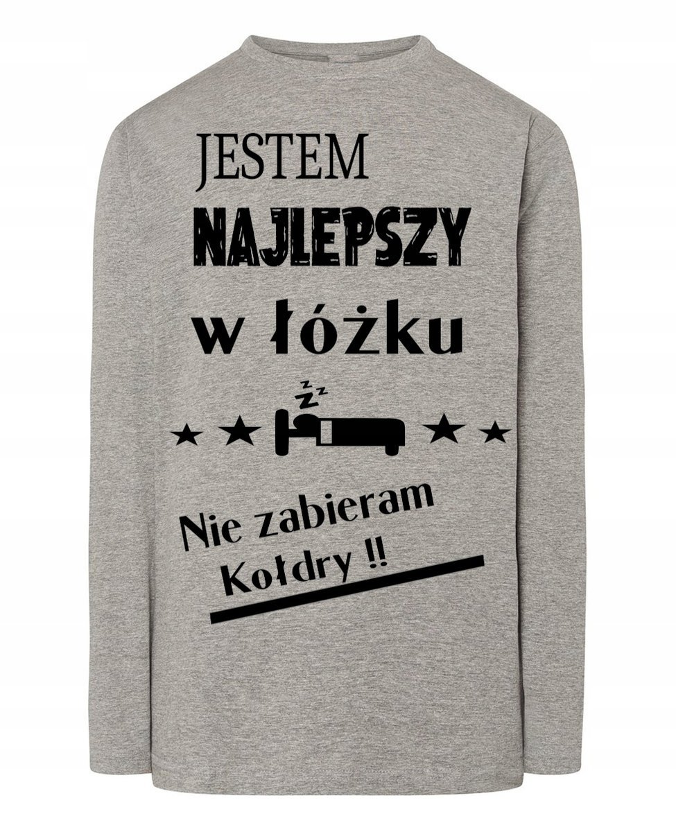 Walentynki Prezent Chłopak Mąż Longsleeve r.S