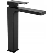 Baterie umywalkowe - Laveo Kvadrato bateria umywalkowa czarny BLQ72ND - miniaturka - grafika 1