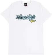 Koszulki męskie - t-shirt INDEPENDENT GRONZ BAR HEAVYWEIGHT White - miniaturka - grafika 1