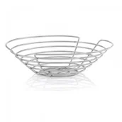 Kosze na owoce - Blomus Płaski kosz na owoce wysokość 10 cm Wires 68481 - miniaturka - grafika 1
