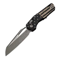 Noże - Nóż składany Microtech MSI S/E Black Flag Tri-Grip Polymer, Apocalyptic M390MK by Tony Marfione (210T-10APPMFLAG) - miniaturka - grafika 1