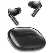 Słuchawki - USAMS IF27 czarne - miniaturka - grafika 1