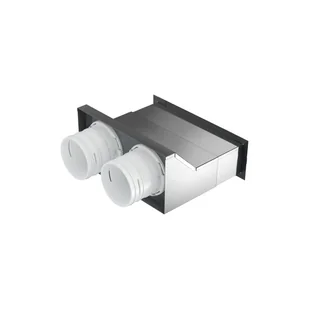 Skrzynka rozprężna 2x75/200x55 mm VEN - Rekuperatory i centrale - miniaturka - grafika 1