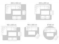 Dywany - Dywan 80 x 200 cm wielokolorowy ENAYAM - miniaturka - grafika 1