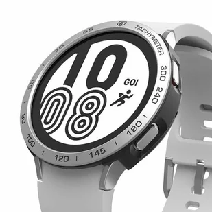 Ringke RINGKE AIR &amp BEZEL STYLING GALAXY WATCH 4 44 MM BLACK/SILVER 8809818842459-GW4-44-10_AS01 - Akcesoria do smartwatchy - miniaturka - grafika 1