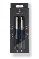Długopisy - Parker 2046255 DuoSet JOTTER pióro i długopis M blister Royal niebieski - miniaturka - grafika 1