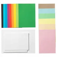 Szkolne artykuły papiernicze - PAPIER KARTKI KOLOROWE RÓŻNE KOLORY ROZMIARY A4 A3 - miniaturka - grafika 1