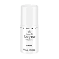 Zmywacze i cleanery do paznokci - alessandro Striplac Peel or Soak Top Coat - Topowy lakier LED zapewniający idealnie błyszczącą powłokę kolorową - Chroni i uszczelnia do 3 tygodni - 1 x 8 ml - miniaturka - grafika 1