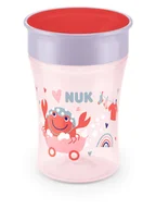 Butelki dla niemowląt - NUK Kubek "Magic Cup" w kolorze czerwonym do nauki picia - 230 ml - miniaturka - grafika 1