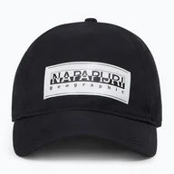 Czapki damskie - Czapka z daszkiem męska Napapijri F-Box Logo black 041 WYSYŁKA W 24H 30 DNI NA ZWROT - miniaturka - grafika 1