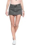 Spódnice - Wrangler, Spódniczka damska, Retro Skirt Grey Mules W241Rj24R, rozmiar L - miniaturka - grafika 1