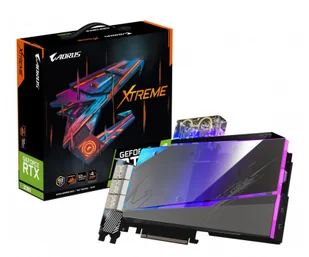 Gigabyte Karta graficzna Aorus GeForce RTX 3080 Xtreme Waterforce WB 12GB GDDR6X GV-N3080AORUSX WB-12GD GV-N3080AORUSX WB-12GD - Karty graficzne - miniaturka - grafika 1