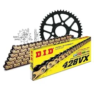 Części motocyklowe - Zestaw łańcuchów DID stal 428VX / 118 zapięcie na klips do Honda CRF FB 125 ccm rok prod. 2017-2020 - miniaturka - grafika 1