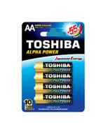 Ładowarki i akumulatory - Toshiba Bateria Alpha Power AA R6 4szt - miniaturka - grafika 1