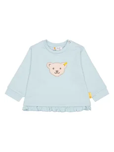 Steiff Bluza w kolorze błękitnym - Bluzy i sweterki niemowlęce - miniaturka - grafika 1