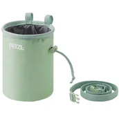 Sprzęt wspinaczkowy - PETZL Bandi Chalk Bag jade green - miniaturka - grafika 1