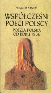 Współcześni poeci polscy. Poezja polska od roku 1956 - Poezja - miniaturka - grafika 1