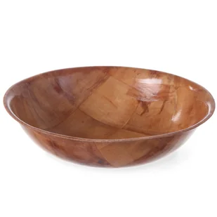 Hendi Okrągły koszyk drewniany O 150x40 mm | 425701 - Pojemniki i kosze gastronomiczne - miniaturka - grafika 3