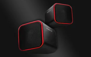 Głośnik USB 2.0 Havit HV-SK473 (Czarno-Czerwone) - Głośniki przenośne - miniaturka - grafika 2