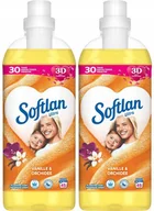 Środki do prania - Softlan Płyn Do Płukania Vanille Orchidee 1L Żółty - miniaturka - grafika 1