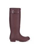 Kalosze damskie - Hunter Kalosze WFT1000RMA Bordowy - miniaturka - grafika 1