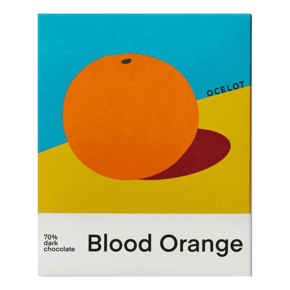 Ocelot czekolada ciemna 70% Blood Orange 70g